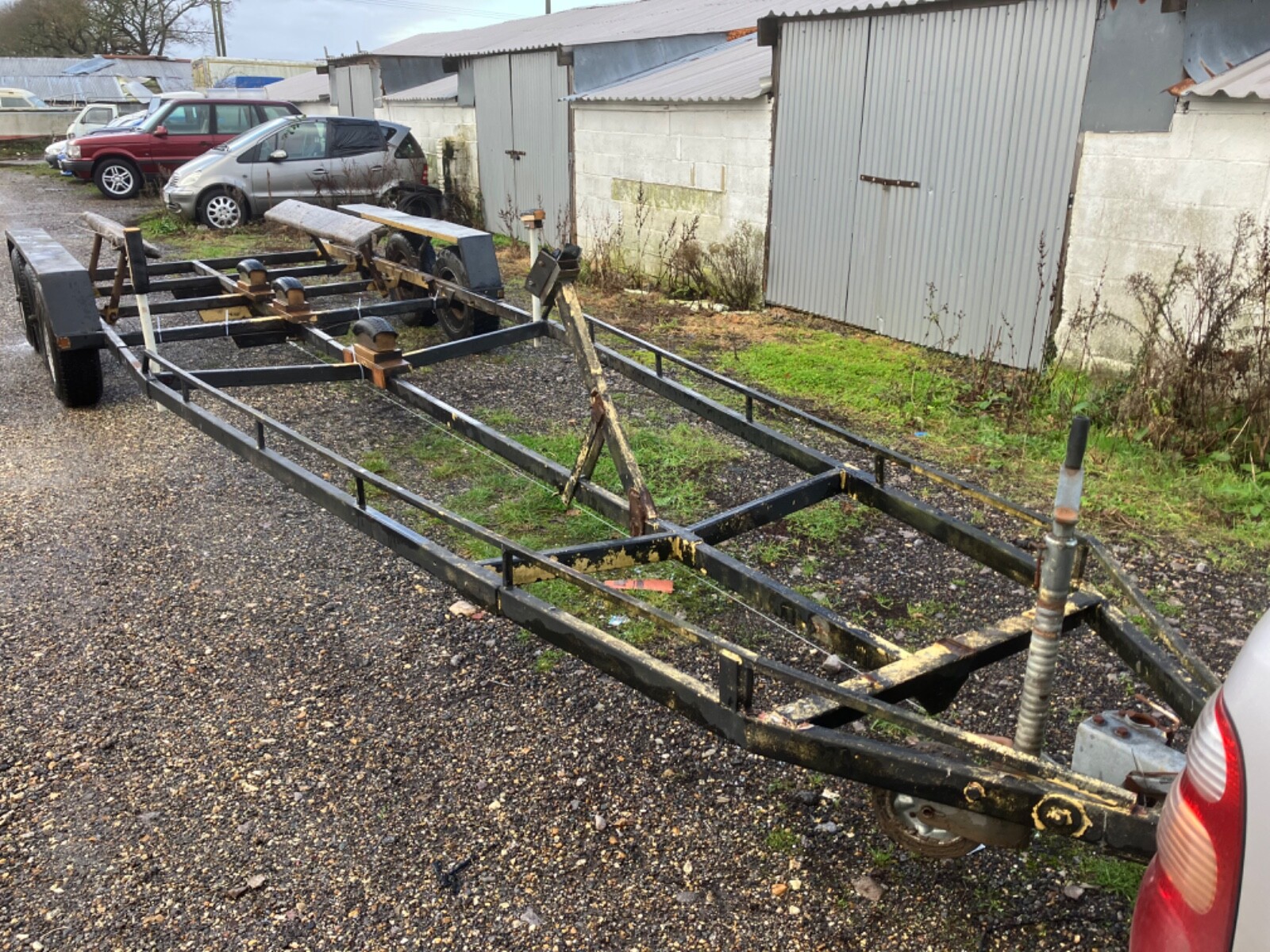 TRIPLE AXLE HEAVY DUTY BOAT TRAILER FOR BOATS UP TO 27FT+ eBay