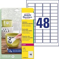 Avery Zweckform L4778REV-20 Wetterfeste Folienetiketten 960 Aufkleber