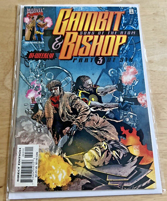 Gambit and Bishop Sons of the Atom #3 2001