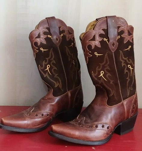 Cowboy Womens Wingtip Western Boots 