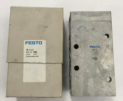 Pneumatikventil Festo VL-5-1/2 9445 NEU Pneumatik Druckluft
