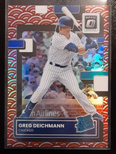 2022 Donruss Optic Photon Prizm Parallel Rated Rookie #45 Greg Deichmann | Cubs
