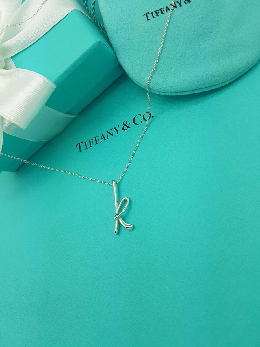 K on sale necklace tiffany