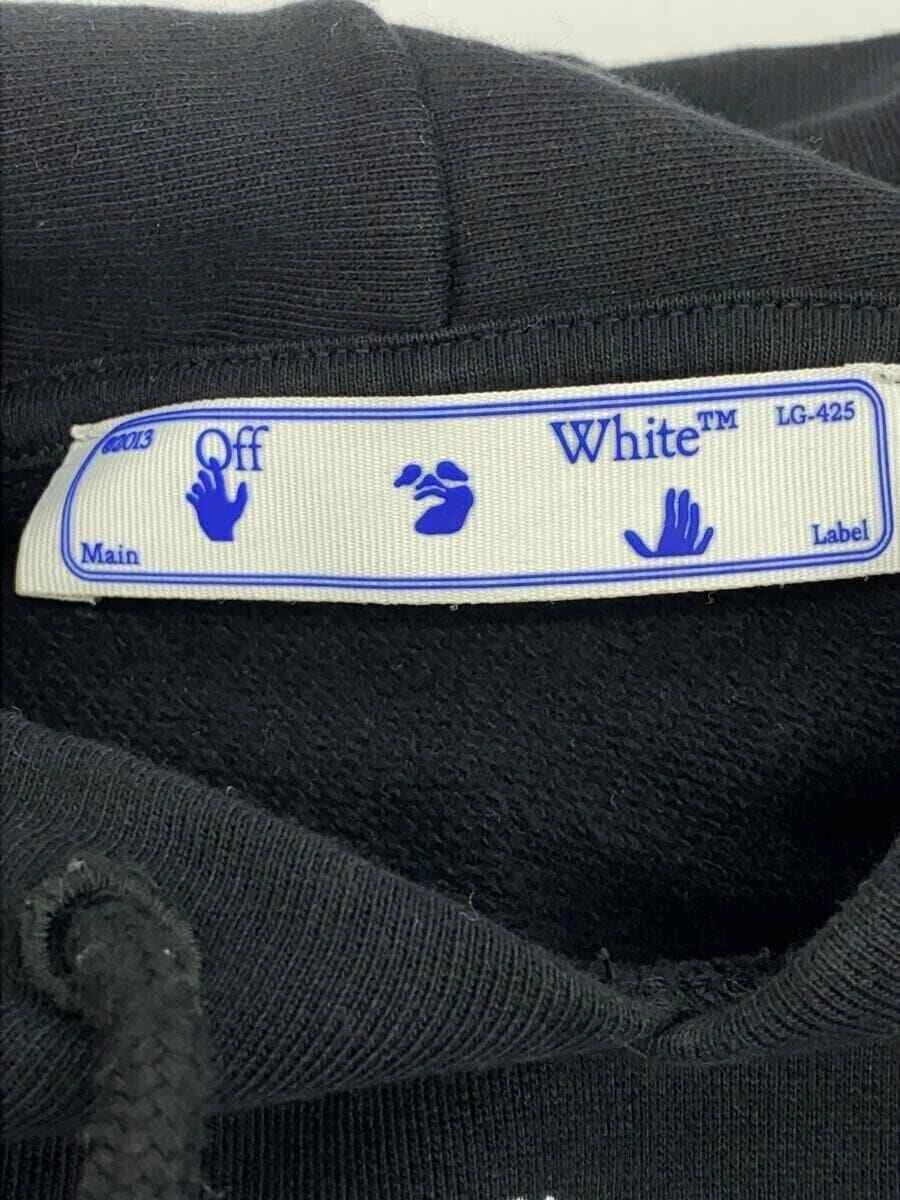 OFF WHITE Felpa con cappuccio OFFWHITE nera S usata