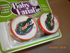 Pair Florida Gators NCAA College University BABY FANATIC Drawer Cabinet Pull Set