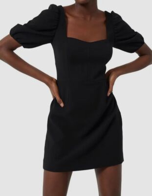 french connection little black dress French Connection Enni Satin Mini Dress
