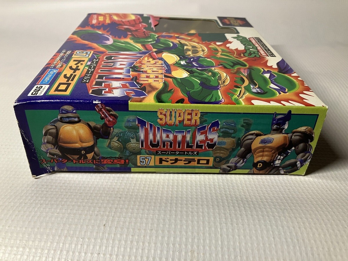 スーパータートルズ　57 ドナテロ TMNT 1995 JAPANESE SUPER TURTLES Donatello Don 57 Takara Playmates