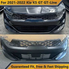 Bumper Cover & Lower Grille for 2021 2022 Kia K5 GT GT-Line PICK UP ONLY