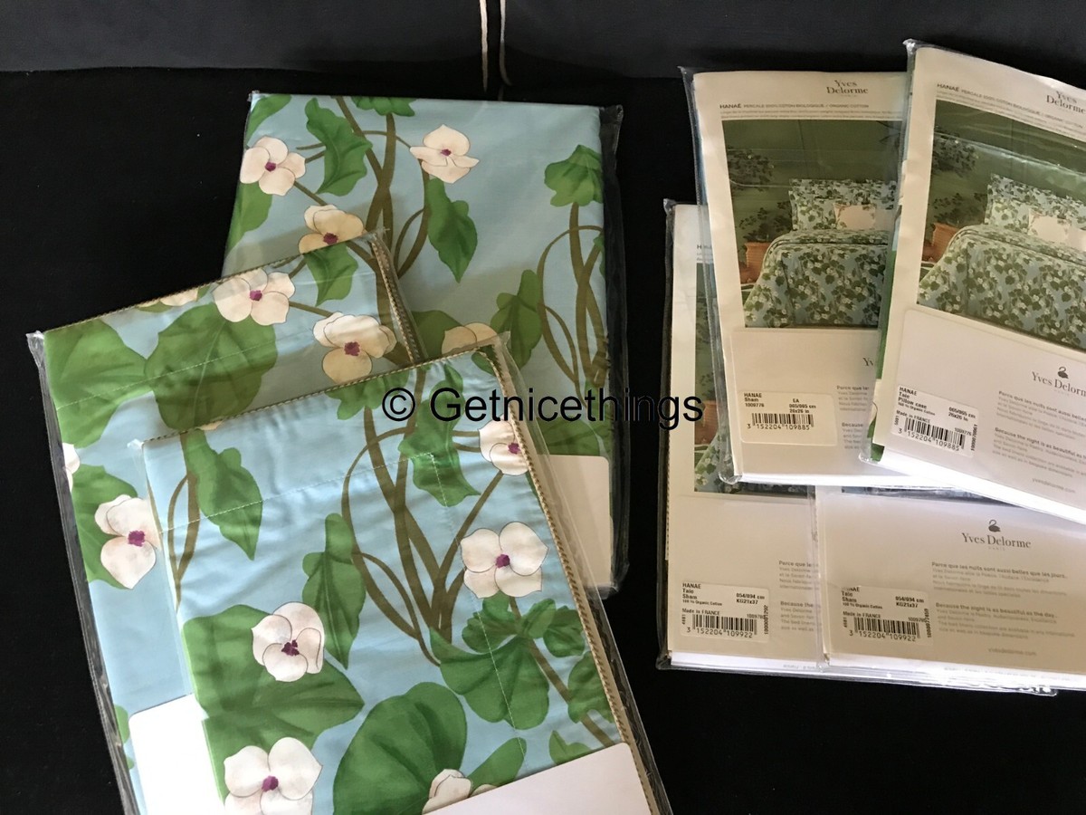 ⭐︎ NWT Yves Delorme Hanae Pillow Cover 18