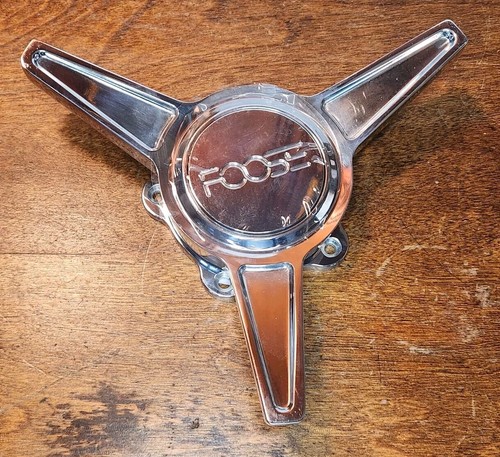 1 - FOOSE POLISHED KNOCKOFF TRIBAR 1003-63-06H WHEEL RIM CENTER CAP STM 1003-62 - Picture 3 of 8