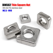 High Quality M2.5 M3 M4 M5 M6 M8 M10 DIN562 304 A2-70 Stainless Steel Metric Thr