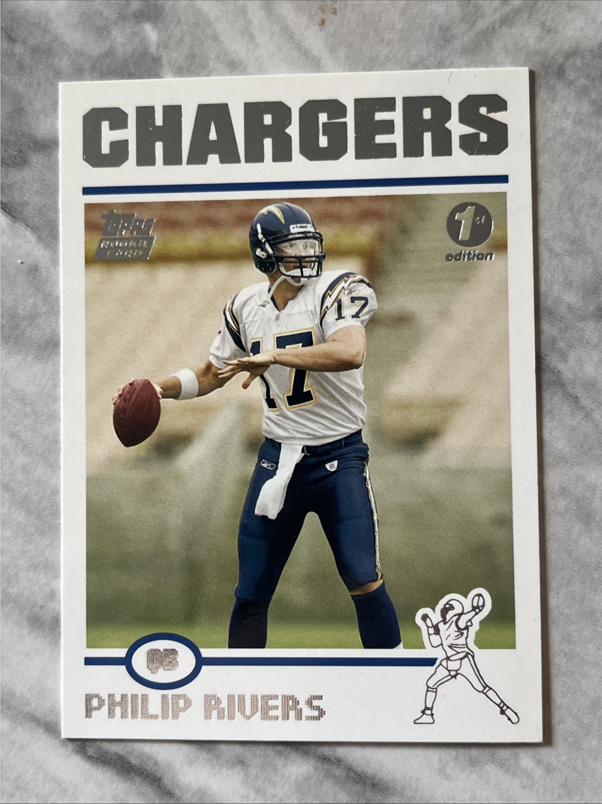 Philip Rivers Topps #375 1st Edition