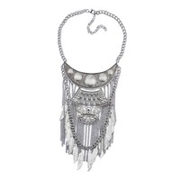 Punk-Statement-Halskette, Choker-Halskette, Bohemian-Stil, Vintage-Stil FüR