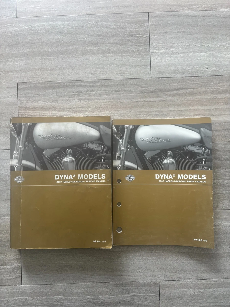 Harley Davidson Dyna 2007 Repair Motorcycle Manuals and Literature
