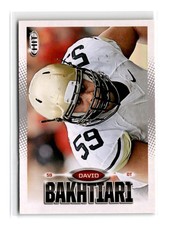 David Bakhtiari 2013 SAGE HIT #139 Rookie Green Bay Packers
