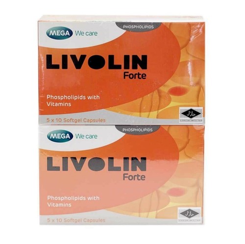 1 x Livolin Forte Integratore Vitaminico Detox Pulizia Fegato (5 x 10 Capsule) - Foto 5 di 11