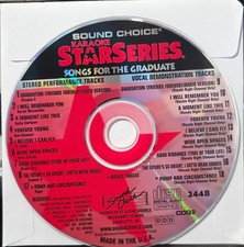 SC2448 SONGS GRADUATE  SOUND CHOICE KARAOKE CDG LOT PA