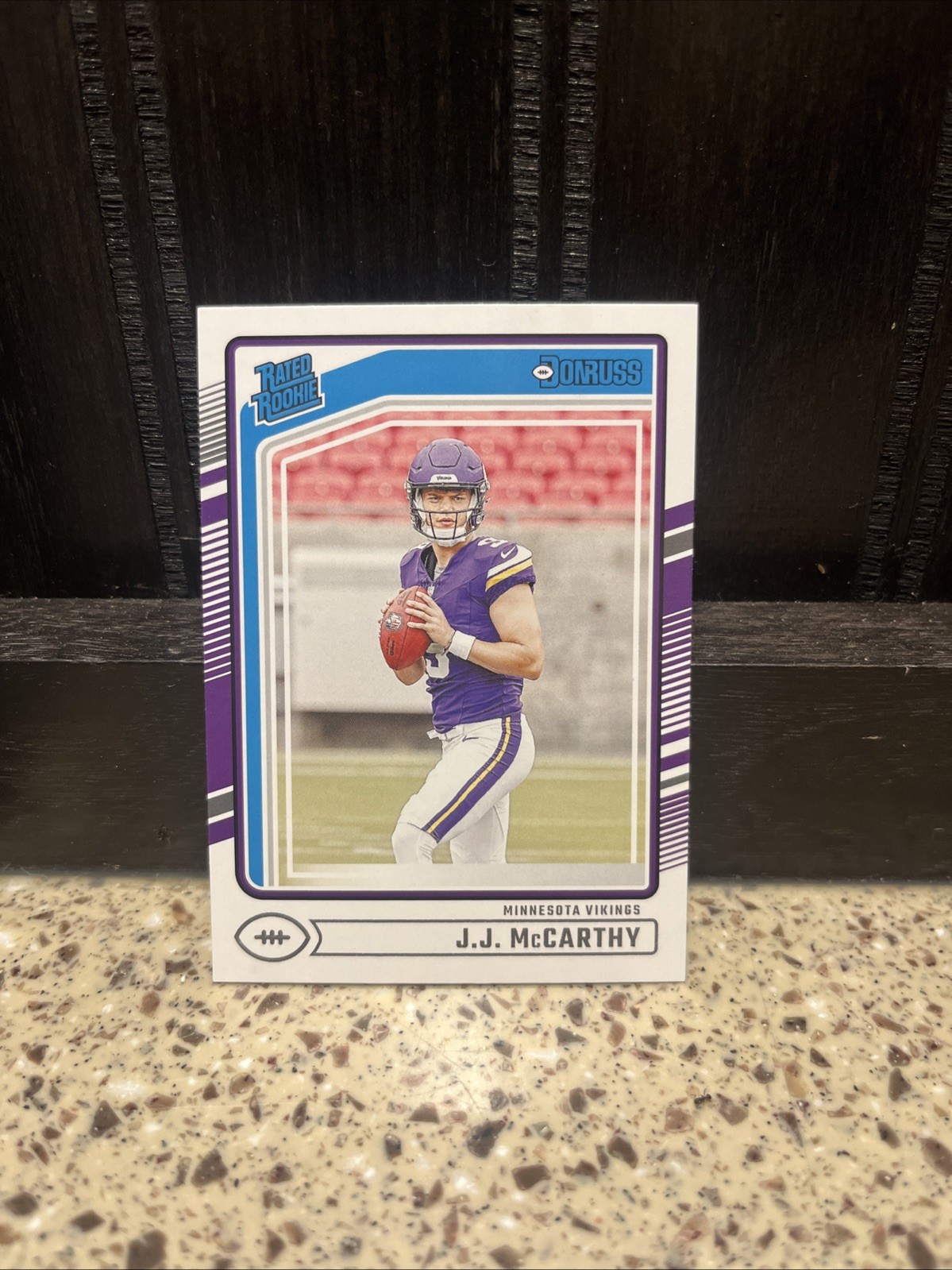 2024 Panini Donruss - Rated Rookie J.J. McCarthy #303 (RC)