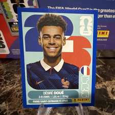 Panini Ligue 1 Rookie Soccer Card Desire Doue Paris Saint-Germain FC #3. rookie card picture