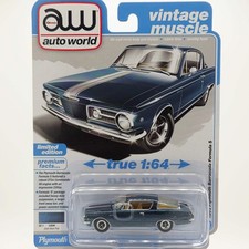 Auto World '65 Plymouth Barracude Formula S - 1:64 (2025 Release 3 - Limited Edi