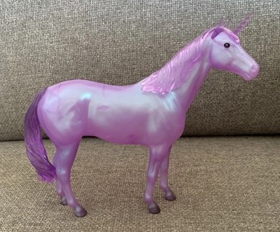 Breyer Paddock Pals Purple Unicorn Model Horse