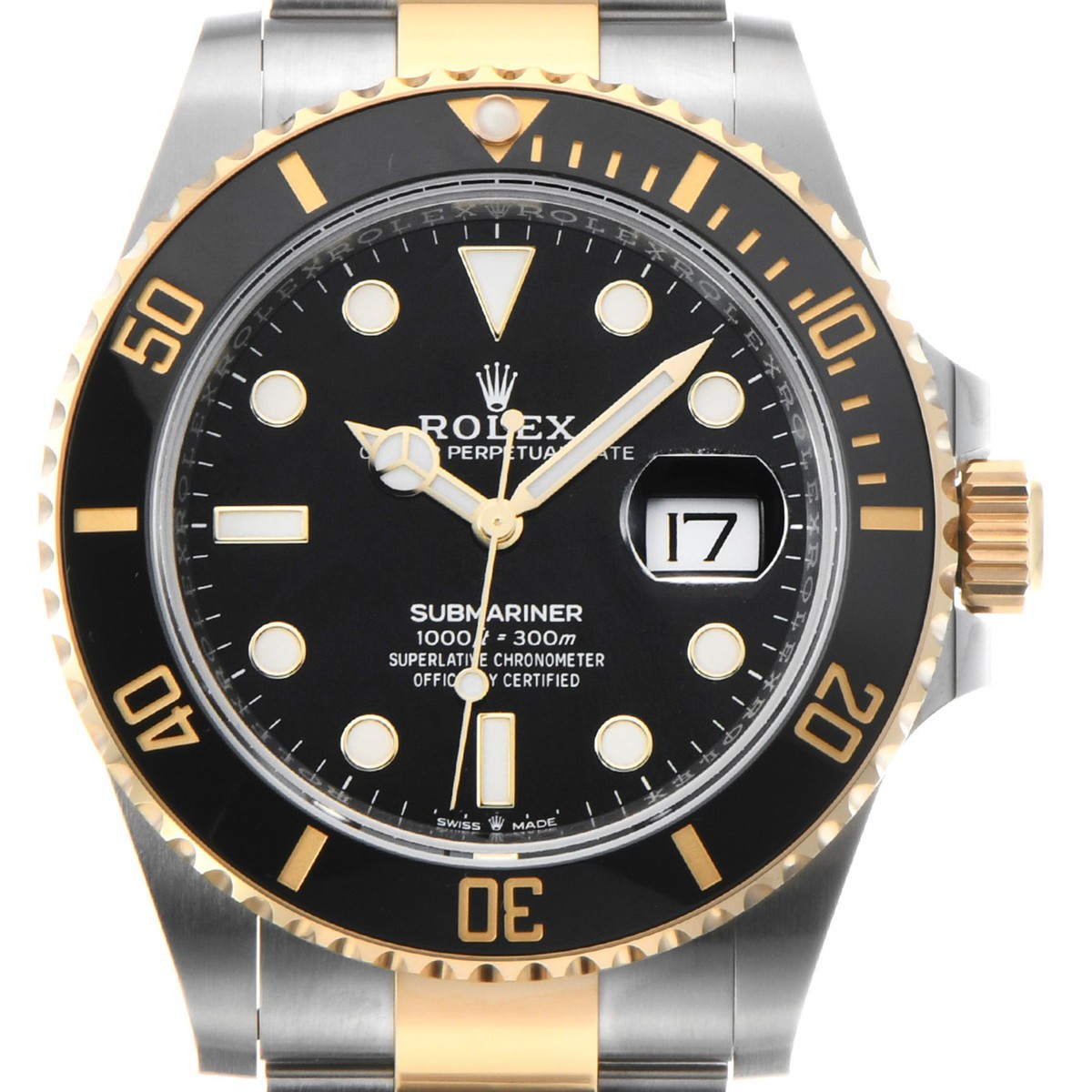 ROLEX Submariner date 126613LN black WATCH 709736 image 6