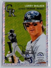 2023 Topps Chrome Platinum Anniversary #484 Larry Walker Prism 20/499