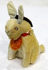 DONKEY Vintage STUFFED PLUSH Pull-Tongue RETRACTABLE TAPE MEASURE Pin Cushion