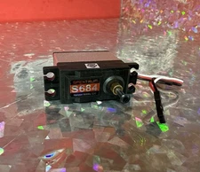 Losi Sprint 22s Spektrum S684 Servo Metal Gear - 1/10 Scx10 25t Horn