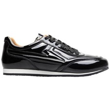 Stacy Adams Action 150 Sporty Lace-Up Sneaker - Black Patent
