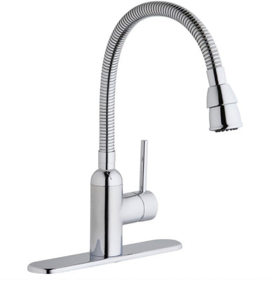 Elkay LK2500 1.5 GPM Deck Mounted Single Handle Laundry/ Utility Faucet - Chrome