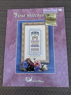 Just Nan First Stitches 2000 Chart and Embellishments Cross Stitch Pattern