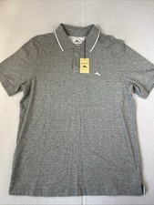 Tommy Bahama Men s Polo Shirt Size Medium Heather Grey