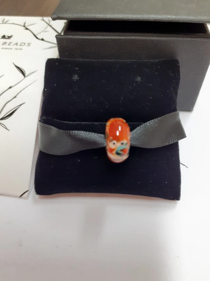 trollbeads VETRO GAMBERO con scatola - Immagine 2 di 2