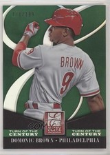2014 Panini Donruss Elite Turn of the Century 178/199 Domonic Brown #36 3c7
