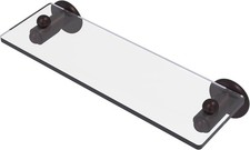 Allied Brass SH-1/16-ABZ Soho Collection 16 Inch Glass Vanity Beveled Edges