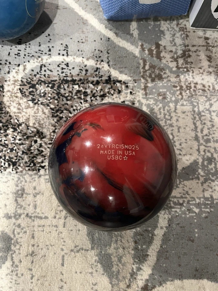 USED - Bowling Ball - 15lb Storm "THE ROAD" Single Drill - Image 3 of 3