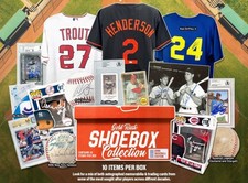 2026 Gold Rush Shoebox Collection Baseball Edition Box