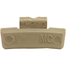 Plombco MCPS025 Plasteel Clip-On Wheel Weight 0.25oz - Box of 25