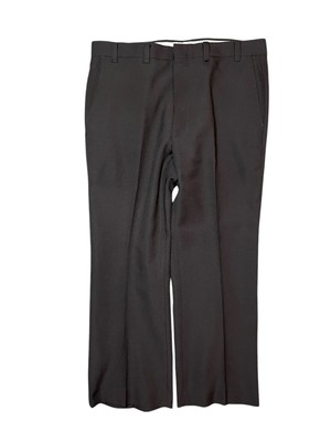 Vintage Levi s Panatela Dress Pants Mens 40x30 Brown 70s Leisure Flare Slacks