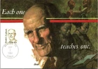 Dr Jim Stamps Maximum Card 30C Frank C Laubach First Day Issue