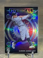 2020 Panini Donruss Optic Aaron Judge Mythical Holo Prizm #M-14 New York Yankees