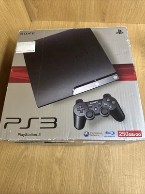 boîte vide console PS3 Slim 250 Go /sony/suremballage Vide Réf 239 - Photo 1/2
