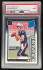 2024 Panini Donruss Rated Rookies Throwback #49 Drake Maye Rated Rookie PSA 9