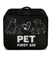 Pet First Aid Kit 160 pc First Aid Kit for Your Pets Survival Emergency Prepare