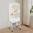 Bird Cage With Wheels, Breeding Cage For Parrots, Large Bird Cage For Balconies