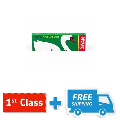 Swan Green ORIGINAL Standard Papers Cigarette Regular Rolling Paper - Corner Cut