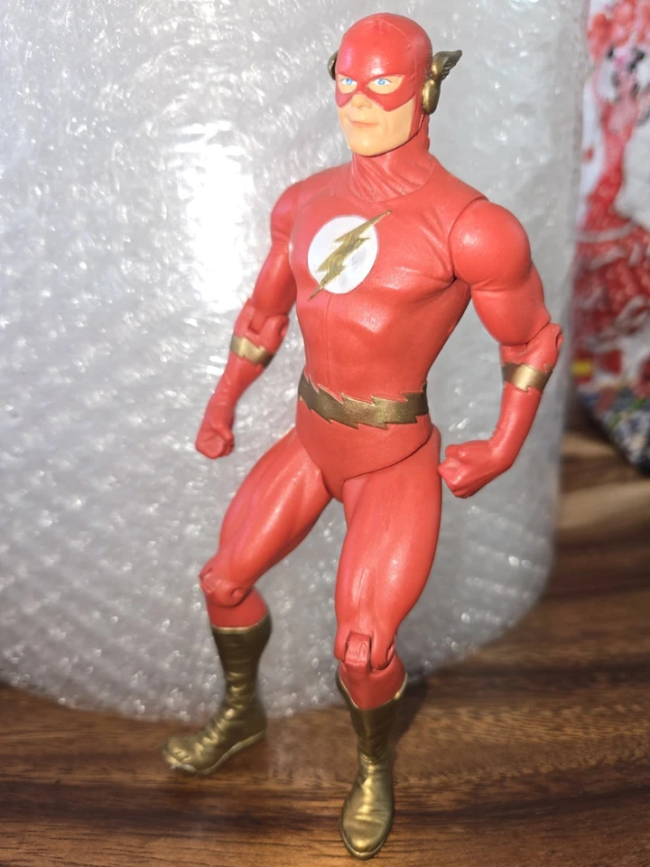 Dc Direct Arkham Alex Ross JLA Bane Ridler Batgirl Atom Sinestro Brainiac Flash - Image 3 of 4