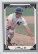 1991 Leaf Kevin Maas #393 5v2