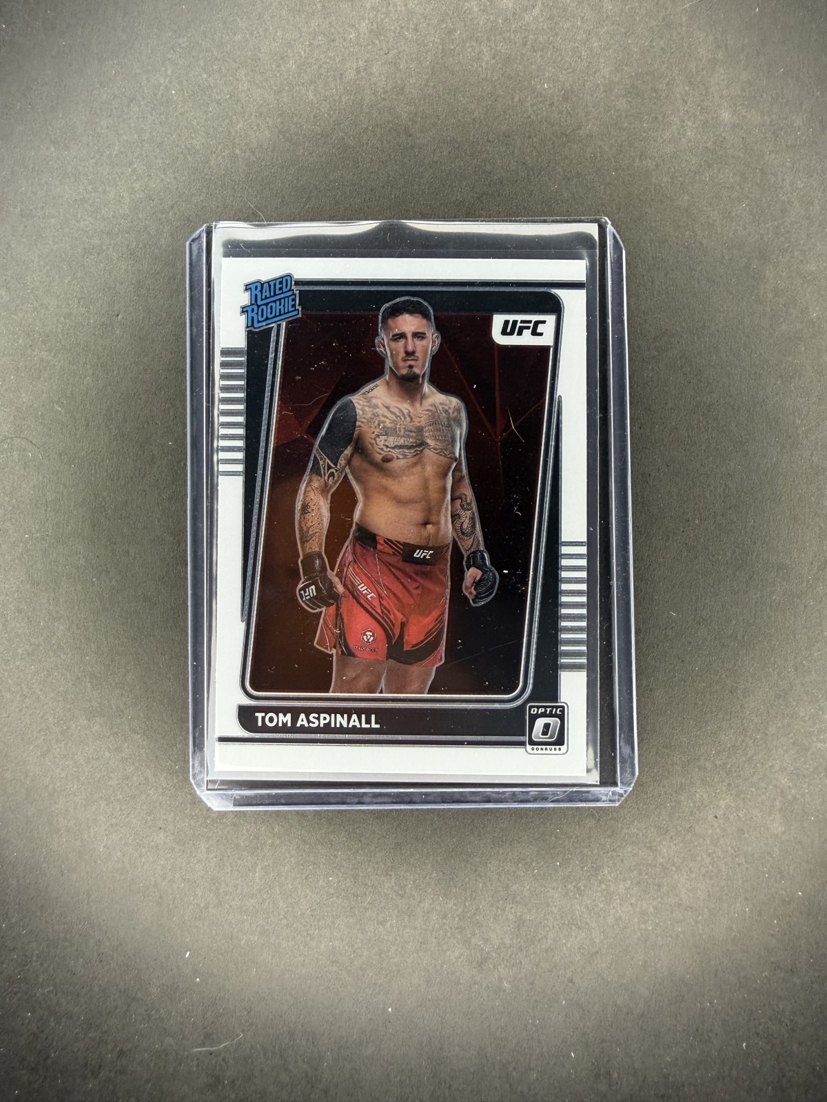 2022 Panini Donruss Optic UFC - Rated Rookie Tom Aspinall #120 (RC)